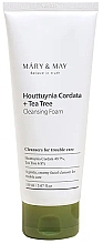 Reinigungsschaum für Problemhaut - Mary & May Houttuynia Cordata+Tea Tree Cleansing Foam — Bild N1