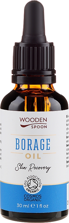 Kaltgepresstes Borretschöl - Wooden Spoon Borage Oil — Bild N1