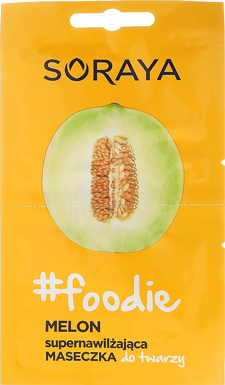 Feuchtigkeitsspendende Gesichtsmaske mit Melone - Soraya Foodie Melon Super-Hydrating Face Mask