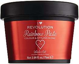 Düfte, Parfümerie und Kosmetik Tonisierungspaste ohne Ammoniak für das Haar - I Heart Revolution Rainbow Paste