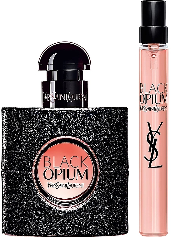 Duftset (Eau de Parfum /30 ml + Eau de Parfum /10 ml) - Yves Saint Laurent Black Opium — Bild N1