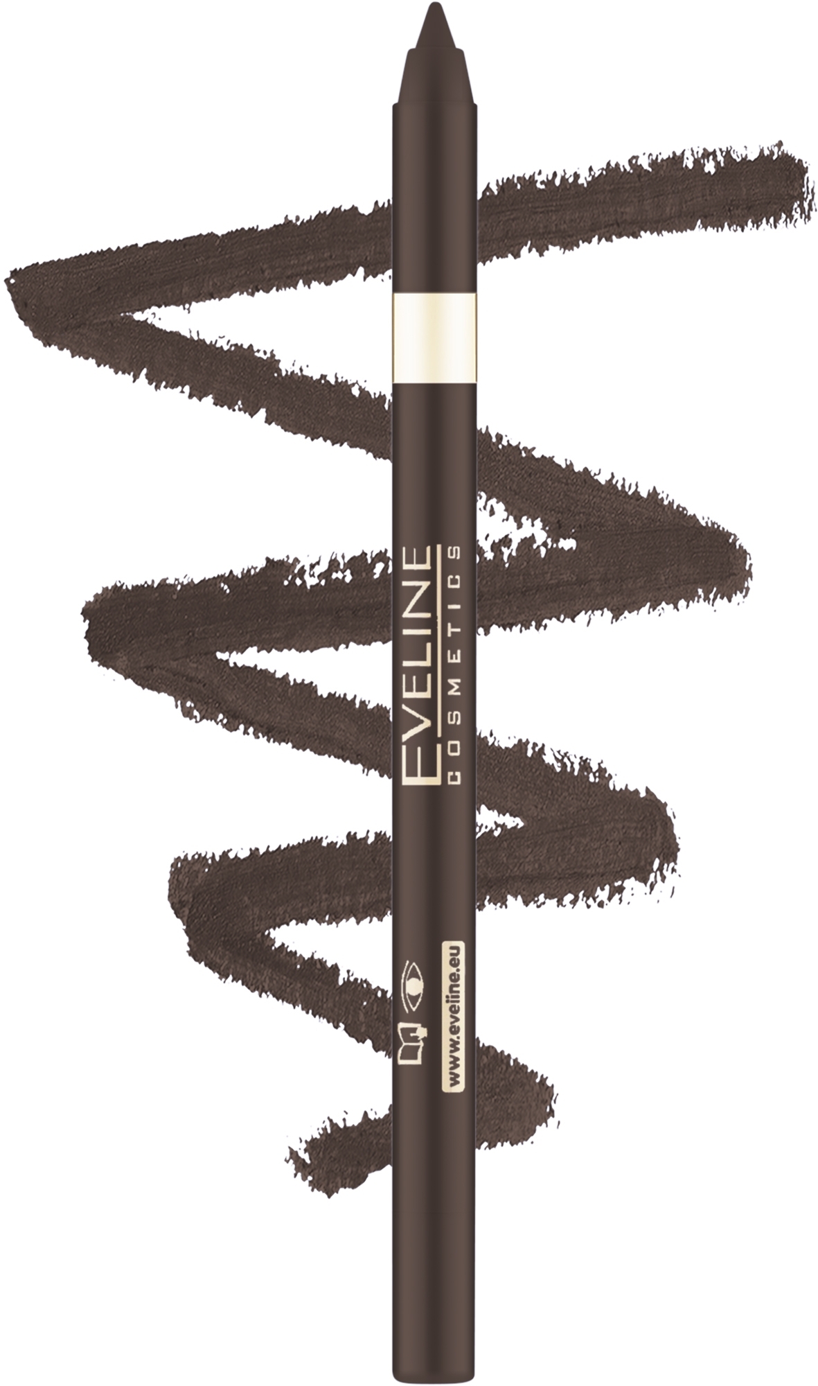 Automatischer wasserfester Kajalstift - VARIETE Gel Eyeliner Pencil Waterproof — Bild 02 - Brown