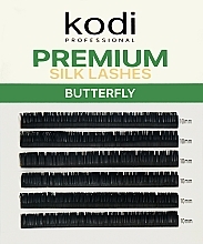 Düfte, Parfümerie und Kosmetik Wimpernbüschel Butterfly Green D 0.10 (6 Reihen: 10 mm) - Kodi Professional