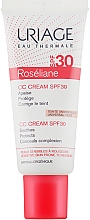 Düfte, Parfümerie und Kosmetik Feuchtigkeitsspendende, schützende und korrigierende CC Creme SPF 30 - Uriage Roseliane CC Cream SPF 30