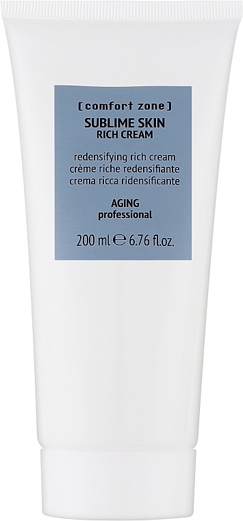 Verjüngende und nährende Lifting-Creme - Comfort Zone Sublime Skin Redensifying Rich Cream  — Bild N1