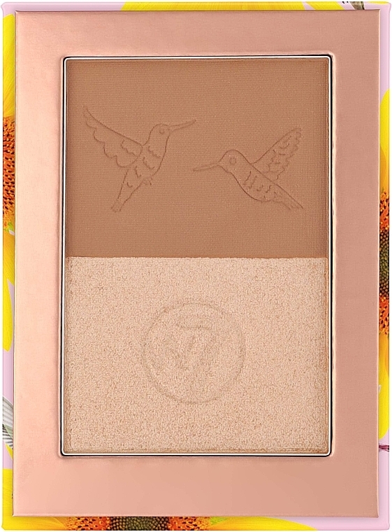 Make-up-Palette - W7 Sweet Nectar Glow Bronzer & Highlighter  — Bild N3