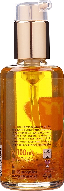 Bio Ringelblumenöl für Körper und Haar - Purity Vision Bio — Bild N2