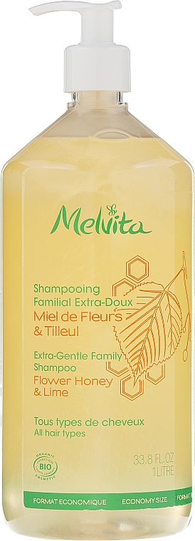 Extra Sanftes Shampoo für die ganze Familie - Melvita Extra-Gentle Family Shampoo — Bild N1