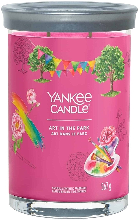 Duftkerze im Glas Art In The Park 2 Dochte 2 Dochte - Yankee Candle Singnature — Bild N1