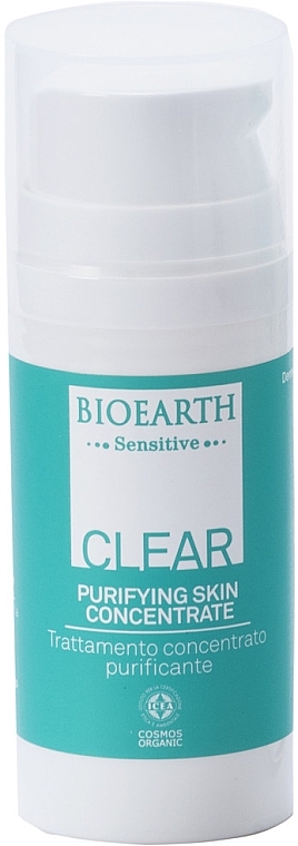 Reinigungscreme für problematische und Mischhaut - Bioearth Senstive Clear Purifying Face Cream — Bild N1