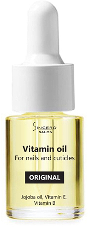 Vitaminöl für Nägel Original - Sincero Salon Vitamin Nail Oil Original — Bild N1