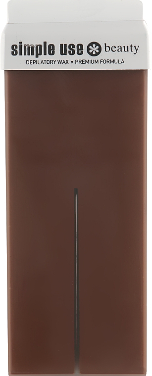 Roll-on-Wachsapplikator Schokolade - Simple Use Beauty Depilation Wax — Bild N1