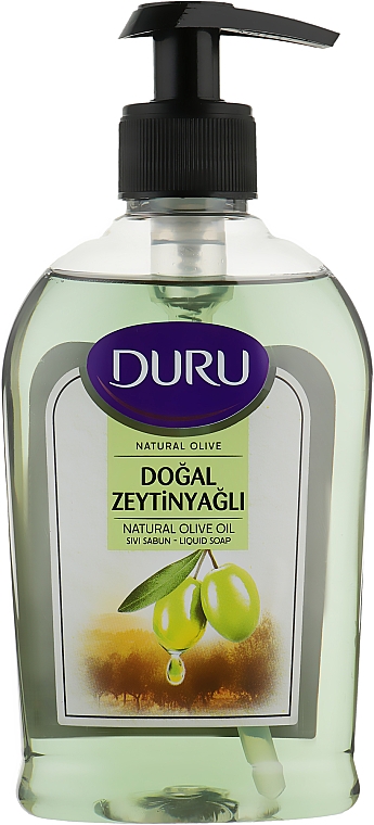 Flüssigseife mit Olivenölextrakt - Duru Natural Olive Liquid Soap — Bild N1