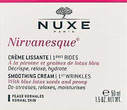 Glättende Gesichtscreme gegen die ersten Falten für normale Haut - Nuxe Nirvanesque First Wrinkles Smoothing Cream — Bild N1