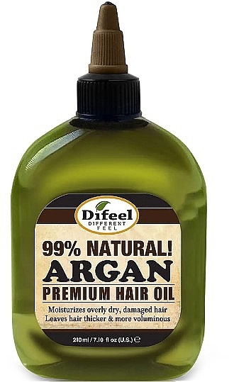 Natürliches Arganöl für das Haar - Difeel 99% Natural Argan Premium Hair Oil — Bild N1