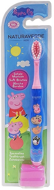 Zahnbürste Peppa Pig - Naturaverde Kids Peppa Pig Soft Toothbrush  — Bild N1
