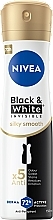 Düfte, Parfümerie und Kosmetik Deospray Antitranspirant - NIVEA Black & White Invisible Silky Smooth Antiperspirant Spray