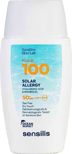 Sonnenschutz-Fluid für das Gesicht - Sensilis Fluid 100 Solar Allergy SPF50+ — Bild N1