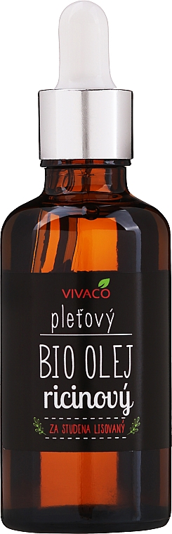 Rizinusöl mit Pipette - Vivaco Bio Castor Oil — Bild N1