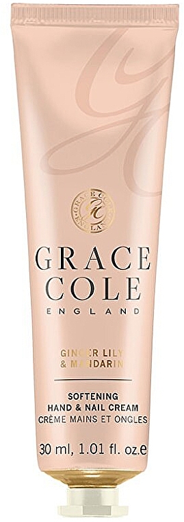 Weichmachende Hand- und Nagelcreme mit Ingwer-, Lilien- und Mandarinenduft - Grace Cole England Ginger Lily & Mandarin Softening Hand & Nail Cream — Bild N1