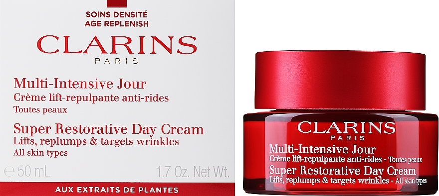 Intensive Anti-Aging Tagescreme für das Gesicht - Clarins Super Restorative Day Cream — Bild N2