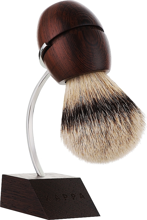 Rasierpinsel mit Ständer - Acca Kappa Shaving Brush With Metal Stand — Bild N1