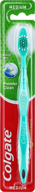 Zahnbürste Premier mittel №2 türkis - Colgate Premier Medium Toothbrush — Bild N1