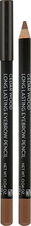 Augenbrauenstift - Korres Eyebrow Pencil Cedar Wood — Bild N1