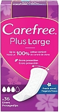 Düfte, Parfümerie und Kosmetik Damenbinde - Carefree Large Fresh plus