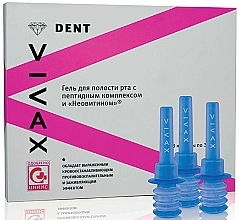 Düfte, Parfümerie und Kosmetik Entzündungshemmendes Zahngel mit Peptid-Komplex und Neovitin - Vivax Dent