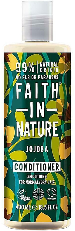 Glättender Conditioner für normales bis trockenes Haar mit Jojoba - Faith in Nature Jojoba Conditioner — Bild N1