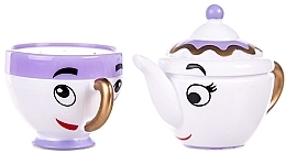 Lippenbalsam-Set - Mad Beauty Disney Mrs Potts & Chips Lip Gloss Duo (lipbalm/2pc) — Bild N2