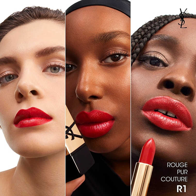 Lippenstift - Yves Saint Laurent Rouge Pur Couture Caring Satin Lipstick — Bild N2