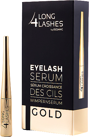Stimulierendes Serum zum Wimpernwachstum - Long4lashes EyeLash Gold Serum