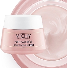 Revitalisierende und stärkende Rosé-Creme für reife Haut - Vichy Neovadiol Rose Platinum Night Cream — Bild N4