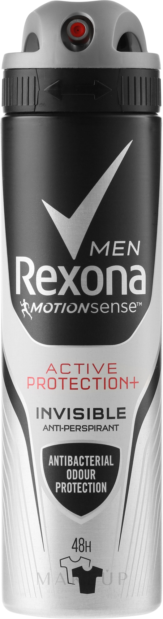 Deospray Antitranspirant - Rexona Men Active Protection+ 48H Anti-Perspirant Spray — Foto 150 ml