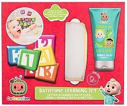 Set - Cocomelon Bathtime Learning Set (bubble/bath/100ml + toy + bag) — Bild N1