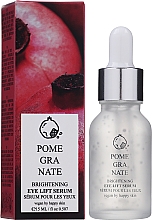 Düfte, Parfümerie und Kosmetik Lifting-Serum mit Granatapfel - Vegan By Happy Skin Pomegranate Brightening Eye Lift Serum