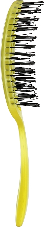 Haarstylingbürste - Olivia Garden iDetangle Medium Pride Yellow — Bild N1