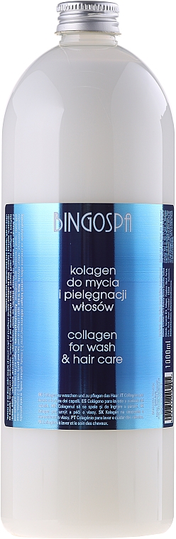 Kollagen Shampoo für strapaziertes Haar - BingoSpa Collagen Shampoo — Bild N2