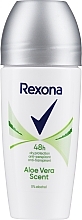 Deo Roll-on Antitranspirant - Rexona Aloe Vera Scent Antiperspirant Roll — Bild N1