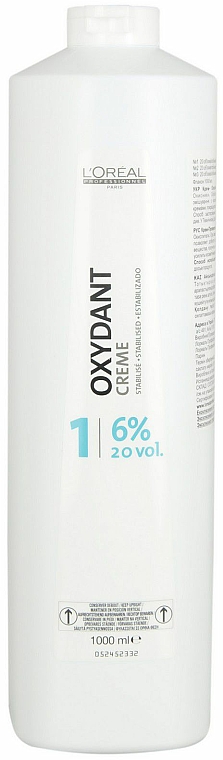 Creme-Oxidationsmittel 6% - L'Oreal Professionnel Oxydant 1 (6%) — Bild N1