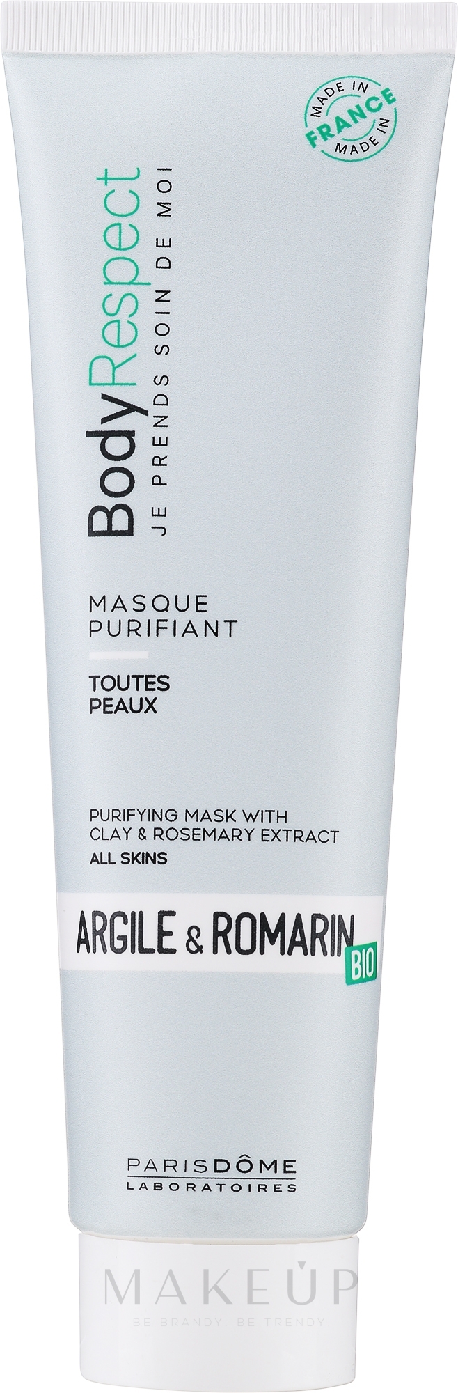 Gesichtsmaske mit Tonerde und Rosmarinextrakt - Body Respect Purifying Mask With Clay & Rosemary Extract — Bild 150 ml