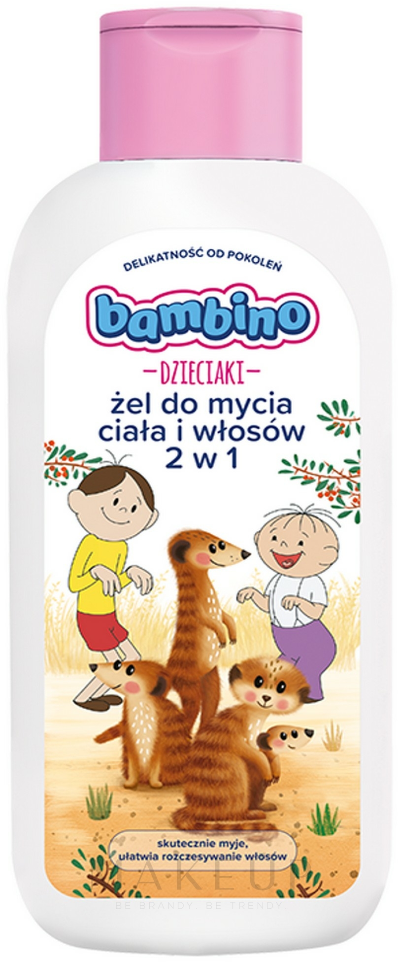 2in1 Shampoo und Duschgel für Kinder Lelek and Bolek - NIVEA Bambino Shower Gel Special Edition — Bild 400 ml