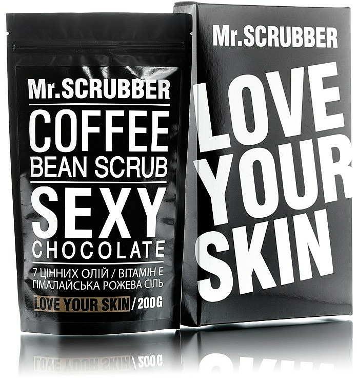 Kaffeepeeling für Gesicht und Körper - Mr.Scrubber Sexy Chocolate Scrub — Bild N1