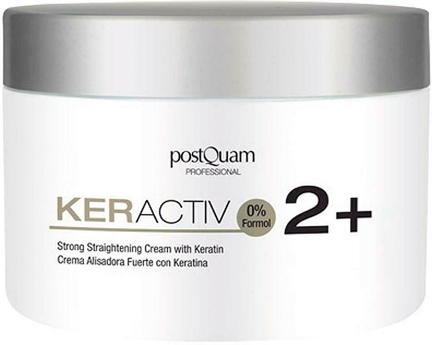 Stark glättende Haarcreme mit Keratin - PostQuam Keractiv Strong Straightening Cream With Keratin — Bild N1