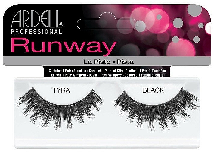 Künstliche Wimpern - Ardell Runway Lashes Tyra Black — Bild N1