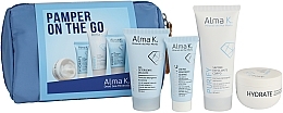 Set - Alma K. Pamper On the Go Travel Set (cleans/gel/30 ml + body/butter/50 ml + f/cr/15 ml + sh/gel/60 ml) — Bild N2