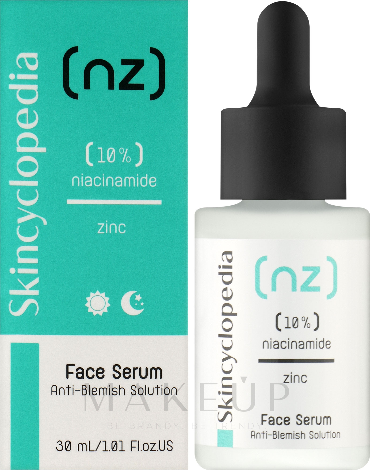 Anti-Flecken-Serum für das Gesicht mit Niacinamid und Zink - Skincyclopedia Blemish-Soothing Face Serum With 10% Niacinamide And 1% Zinc — Bild 30 ml