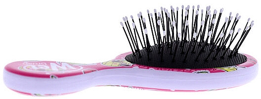 Mini-Haarbürste - Wet Brush Mini Detangler Happy Hair Brush Smiley Pineapple — Bild N4